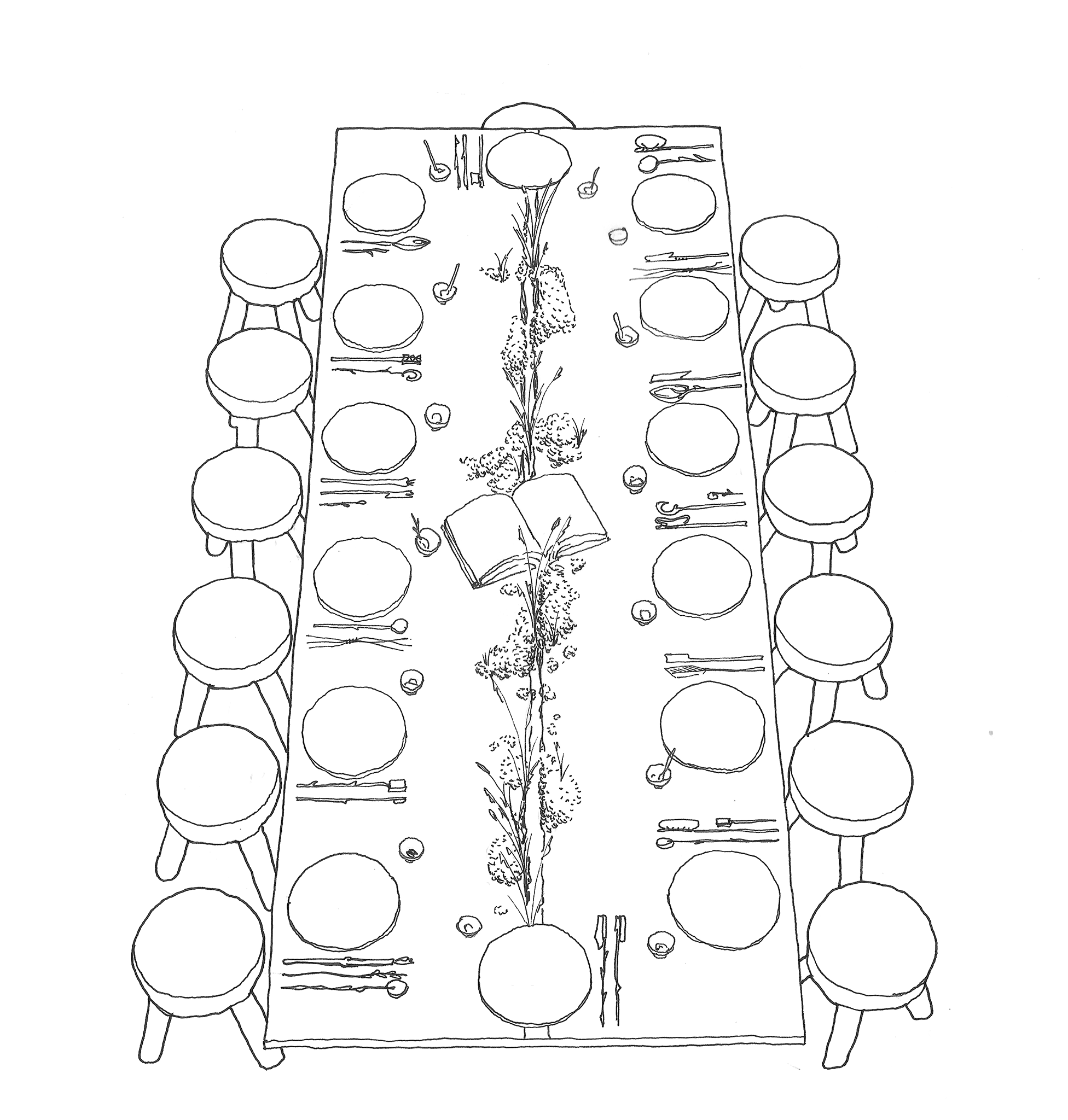 table sketch